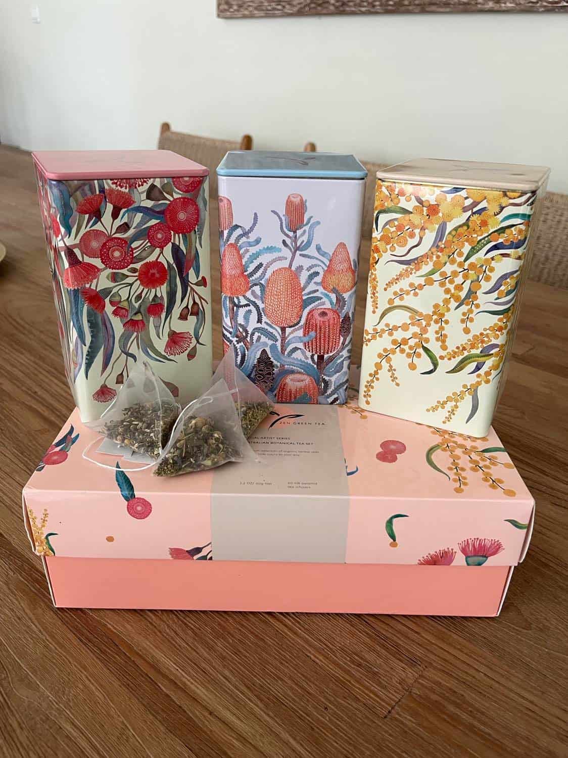 Australian Botanical Tea Tin Set