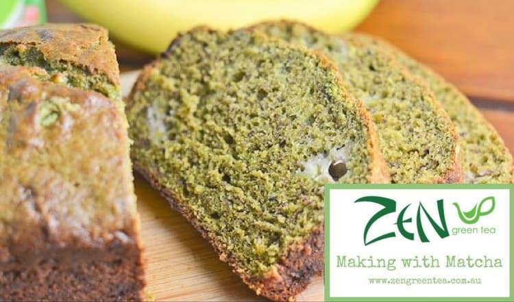 Matcha Banana Bread