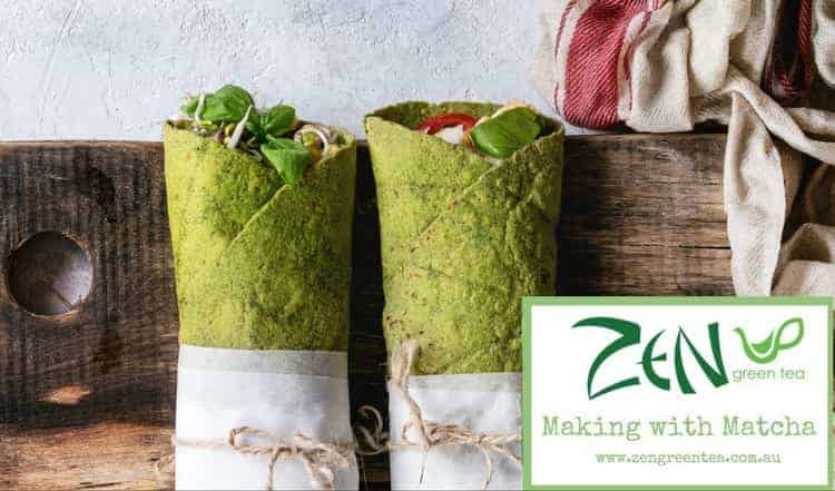 Matcha Green Tea Wraps