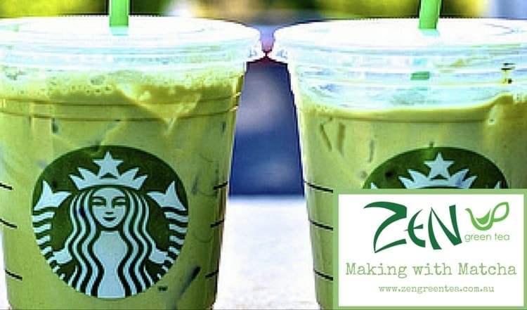 Chilled Matcha Green Tea Powder Latte Recipe