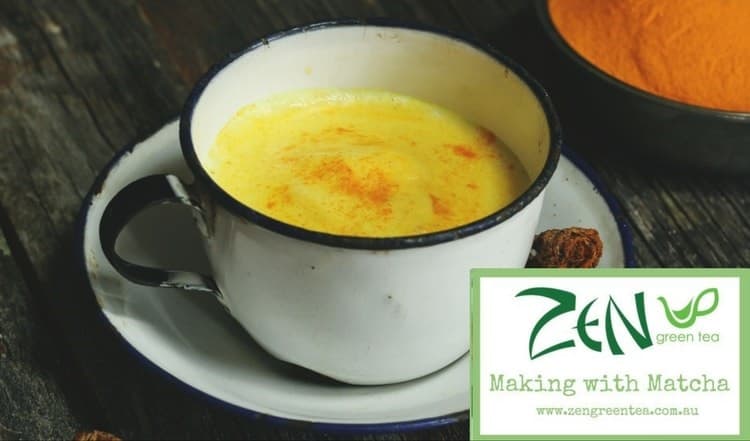 Turmeric Matcha Latte