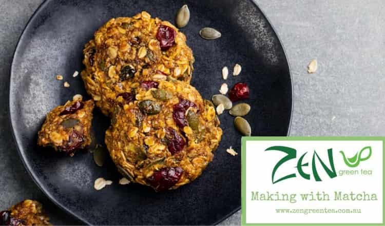 Turmeric Matcha Ginger Cookies