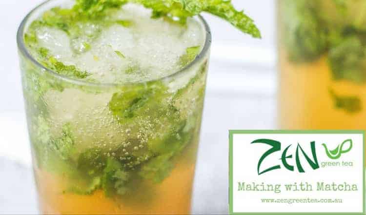 Iced Turmeric Matcha Tea