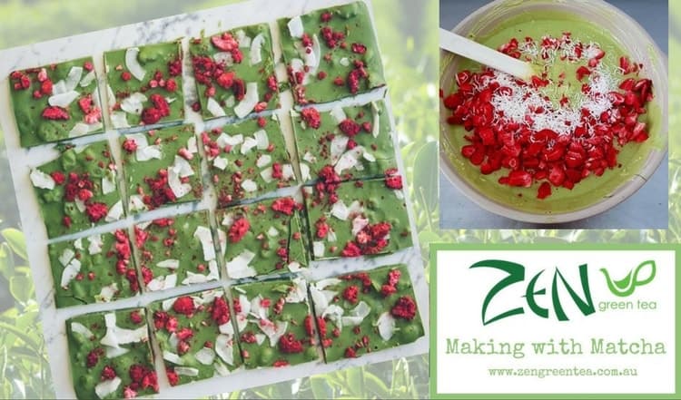 Matcha White Chocolate Bark Recipe