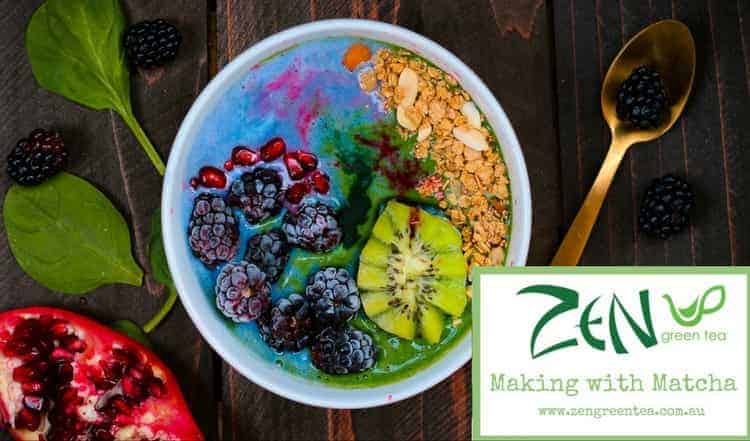 Rainbow Matcha Smoothie Bowl