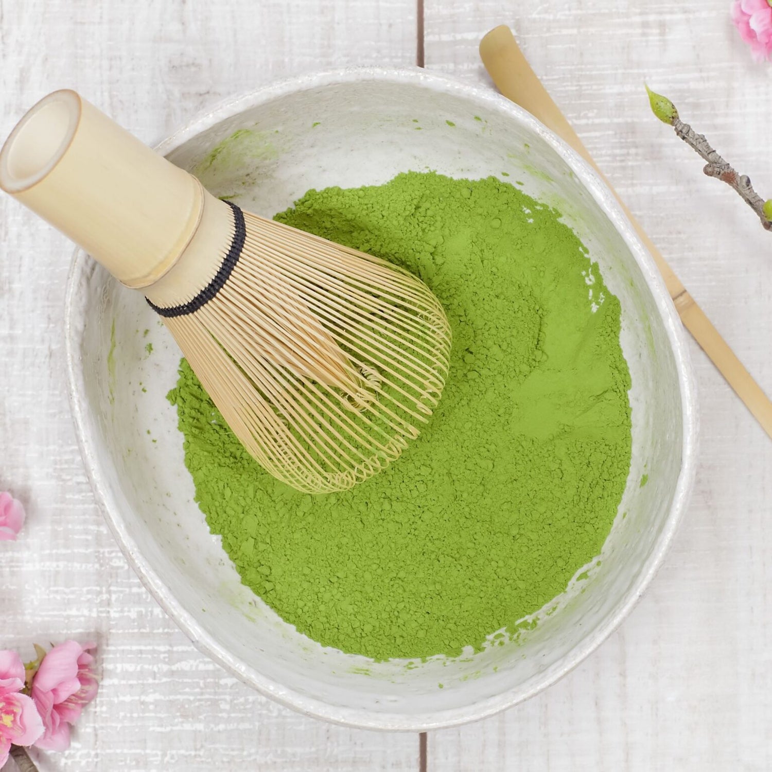 Matcha Tea Set (60g Tea, Whisk, Scoop)