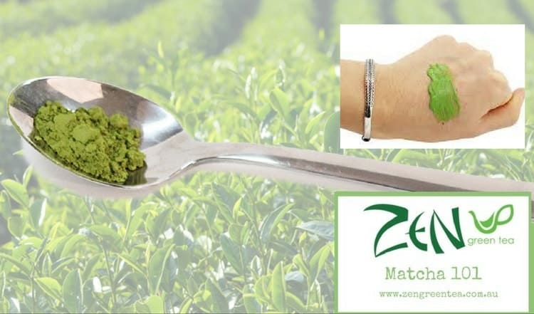 Matcha green tea powder anti aging